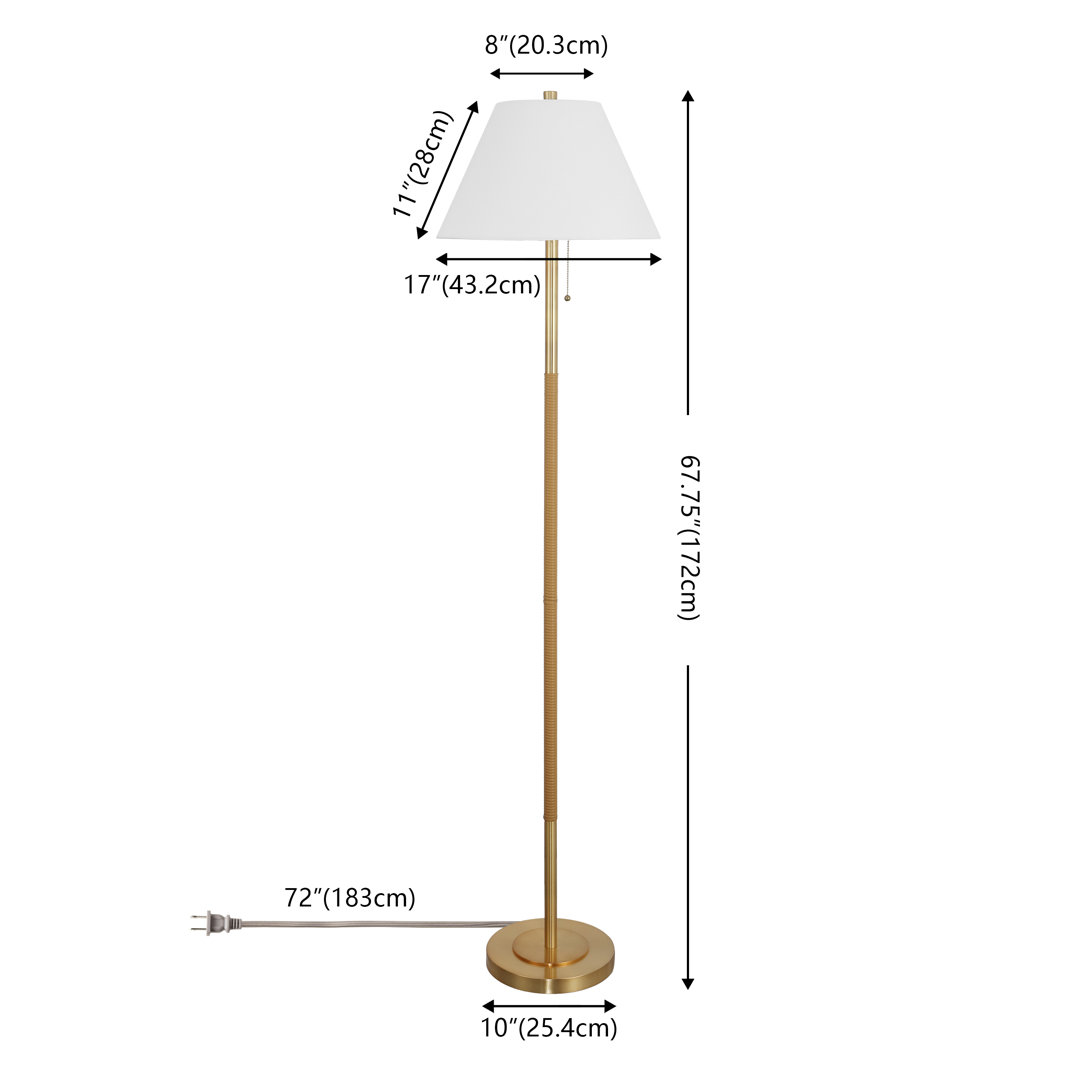 67.75" H Traditional Floor Lamp